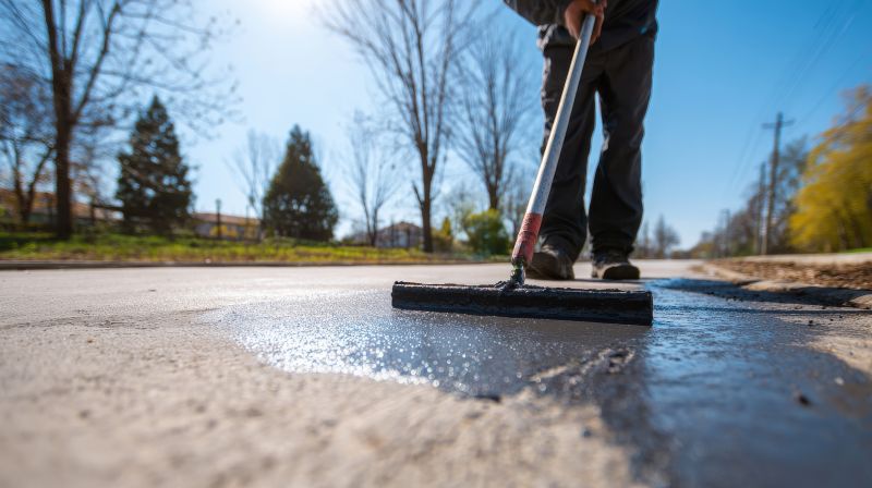 Sealing a Residential Driveway