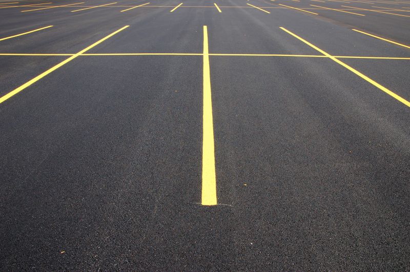 Asphalt Parking Lot Sealing detail